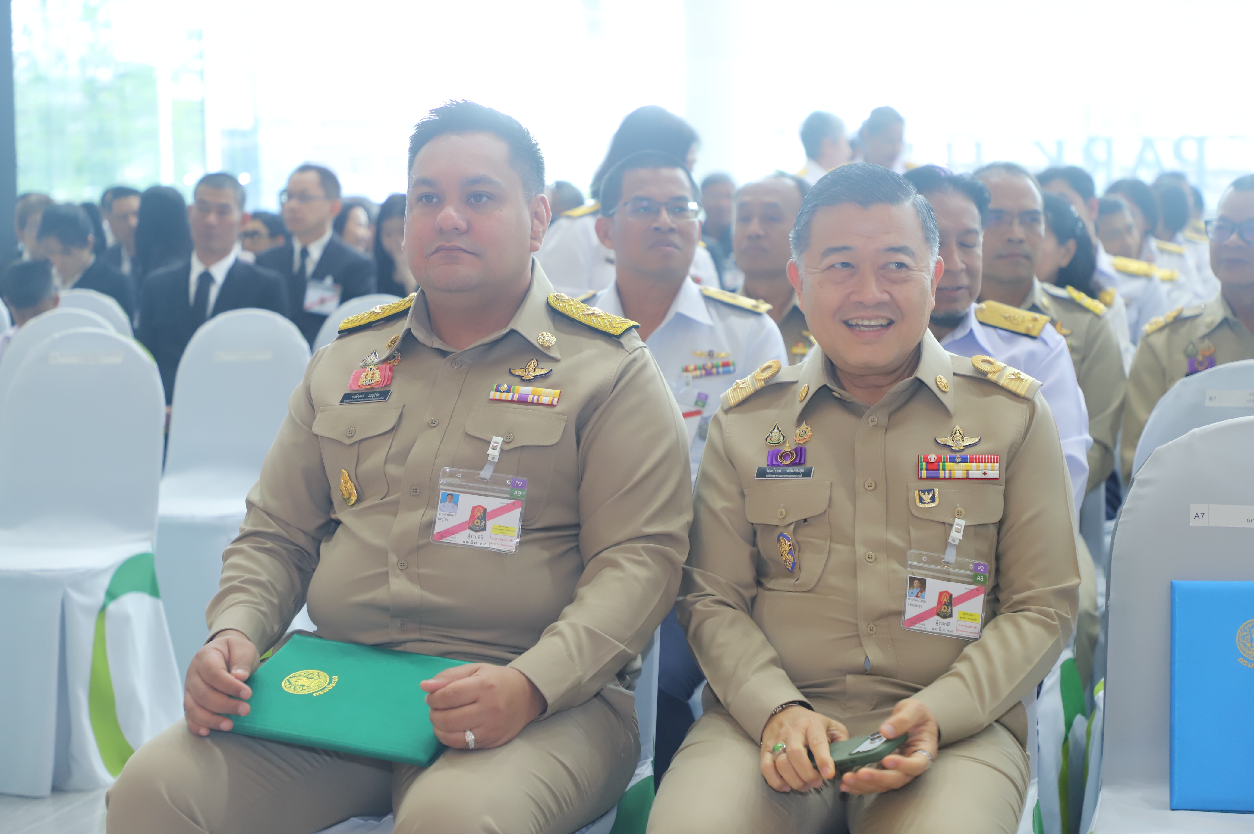 title - เลขาฯ ส.ป.ก. เฝ้ารับเสด็จ สมเด็จพระกนิษฐาธิราชเจ้า กรมสมเด็จพระเทพรัตนราชสุดาฯ สยามบรมราชกุมารี ทรงเป็นองค์ประธานเปิดงาน 60 ปี ปลานิลพระราชทาน เพื่อปวงชนชาวไทย